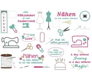 Stickserie - Nähkram